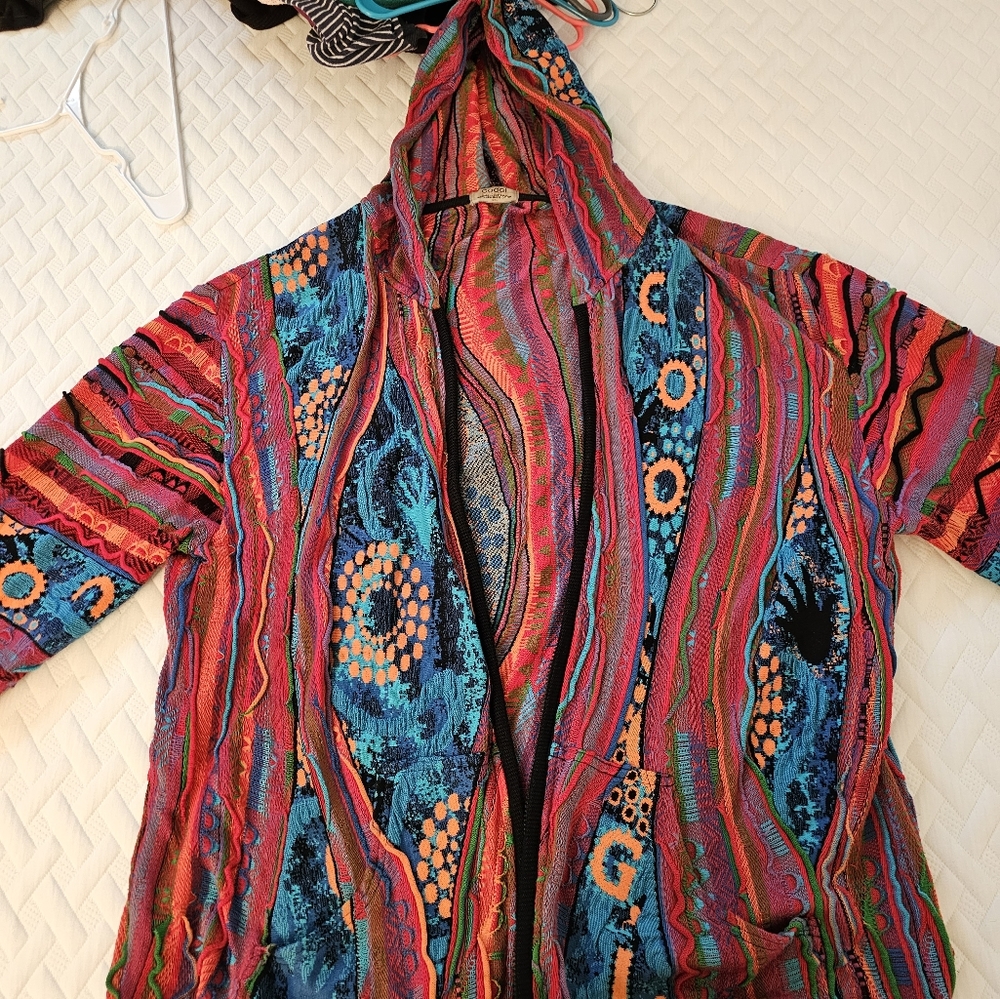 Mens Coogi Hooded Sweater